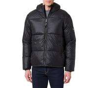 REPLAY Herren Steppjacke mit Kapuze, Black 098 (Schwarz), L