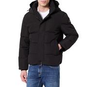 REPLAY Herren Steppjacke mit Kapuze, Blackboard 099 (Schwarz), XL