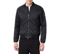 Replay Herren Steppjacke mit Reißverschluss, Black 098 (Schwarz), S