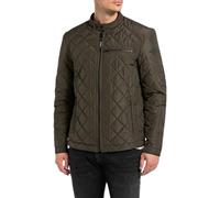 Replay Steppjacke M8000.000.84442 Regular Fit Stehkragen Herren Oliv XL