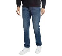 Straight-Jeans REPLAY "GROVER", Herren, Gr. 38, Länge 34, blau (tiefblau), Denim/Jeans, Obermaterial: 100% Baumwolle, casual, straight fit, Jeans, in vielen verschiedenen Waschungen, mit Stretch (2307
