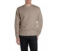 Replay Herren Sweatshirt Basic, Stone 829 (Beige), M
