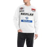 Replay M6718 .000.22890cs Sweatshirt XL Chalk