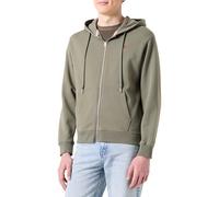 Replay Herren Sweatshirtjacke mit Kapuze, Soft Military 835 (Grün), S
