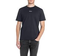 Replay T-Shirt BASIC JERSEY 30/1 – Rundhals, 100% Baumwolle – XXL blau (night blau)