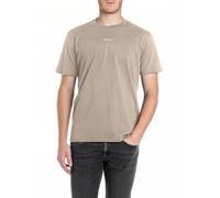 Replay Herren T-Shirt Kurzarm Basic, Turtledove 829 (Beige), XL