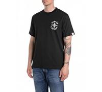 Replay Herren T-Shirt Kurzarm mit Rücken-Print