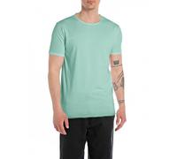 Replay Herren T-Shirt Kurzarm mit Rundhals Ausschnitt, Jade Green... 189 (Türkis), 3XL