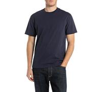 Replay Herren T-Shirt Kurzarm mit Rundhalsausschnitt, Indigo Blue 800 (Blau), XXL
