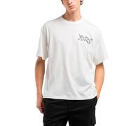 Replay Herren T-Shirt Kurzarm Oversized, Weiß (Natural White 011), L