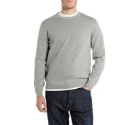 Replay Uk4851.000.g22578 Pullover L Grey Melange