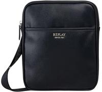 Replay Herren Umhängetasche, Black 0098 (Schwarz), Einheitsgröße