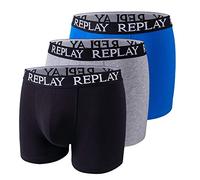 RP101102 Replay Herren Boxershorts (3er Pack) Black L