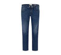 Replay Jeans Herren Slim Fits Baumwoll-Stretch blau, 38/32