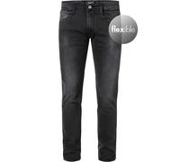Replay Jeans Herren Slim Fits Baumwoll-Stretch grau, 31/34