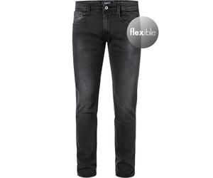 Replay Jeans Herren Slim Fits Baumwoll-Stretch grau, 32/30