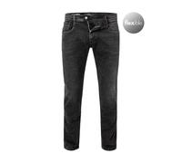 Replay Jeans Herren Slim Fits Baumwoll-Stretch schwarz, 34/30