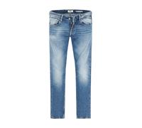 Replay Jeans Herren Straight Fit Baumwoll-Stretch blau, 33/32