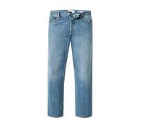 Replay Jeans Herren Straight Fit Baumwolle blau, 34/32
