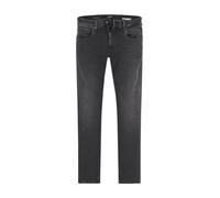 Replay Jeans Herren Straight Fit Baumwolle schwarz, 33/32