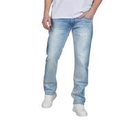 Replay Jeans Herren Stretch Straight Fit Grover Jeanshose Hose Denim, Länge:32L, Farbe:Light Blue Denim (MA972Z.000.917.010), Weite:30W