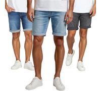 Replay Jeans Shorts Herren Stretch Kurz Slim Fit New Anbass