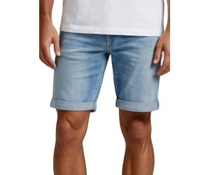 Replay Jeans Shorts Herren Stretch Kurz Slim Fit New Anbass Kurze Hosen Bermuda Shorts Sommer Denim Einfarbig, Farbe:Light Blue (010), Weite:30W