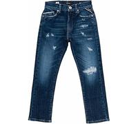 Replay Jungen Jeans Mini Waitom Regular-Fit, Medium Blue 009 (Blau), 8 Jahre