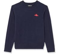 Replay Jungen Pullover aus Baumwolle, Dark Blue 908 (Blau), 4 Jahre