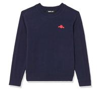 Replay Jungen Pullover aus Baumwolle, Dark Blue 908 (Blau), 6 Jahre