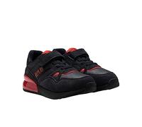 Replay Jungen Sneaker Junior 3 Klettverschluss, Schwarz (Black Red 178), 30