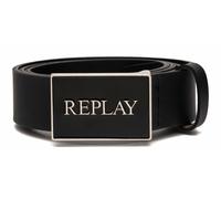 REPLAY Leather Belt W85 Black
