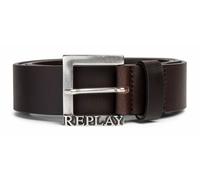 REPLAY Leather Belt W95 Puce