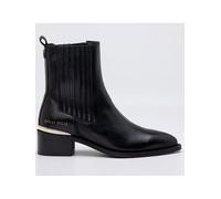 Replay Leder-Chelsea-Boots in Schwarz - Größe 41 | Stiefeletten
