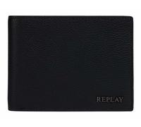REPLAY Leder Geldbörse Wallet Black schwarz