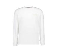 Replay Longsleeve Herren Langarm Rundhals Baumwolle beige, M