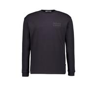 Replay Longsleeve Herren Langarm Rundhals Baumwolle grau, L