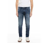 Replay Herren Jeans ANBASS - Mid Waist - Slim Fit - Blau - Medium Blue