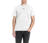 Replay T-Shirt M3098.000.2660 Kurzarm Jersey Natural White 2XL