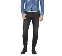 Replay Herren Jeans M914.000.103c36 Anbass Slim Fit Dunkelgrau Größe 32