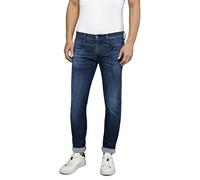 Replay Herren Jeans Anbass Slim-Fit Hyperflex Cloud mit Stretch Dark Blue 007 32W/32L