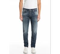 Replay Herren Jeans Grover Straight-Fit Original, Blau (Medium Blue 009-5), 30W / 30L