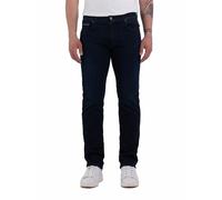 Replay Herren Jeans Grover Straight-Fit mit Power Stretch, Dark Blue 007 (Blau), 36W / 30L