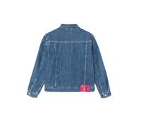 Replay Mädchen Jeansjacke mit Knopfleiste, Medium Blue 009 (Blau), 12 Jahre