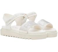 Replay Mädchen Sandalen mit Klettverschluss, Weiß (White Silver 081), 39
