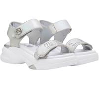 Replay Mädchen Sandalen mit Riemen, Silber (Silver 050), 30