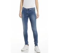 Replay Damen Jeans New Luz Skinny-Fit mit Comfort Stretch, Medium Blue 009 (Blau), 26W / 30L