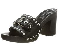 REPLAY Damen Lohan-EWINGS Slipper, Black 003, 40 EU