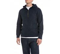 Replay Pullover in Dunkelblau - Größe M | Herren Plussize