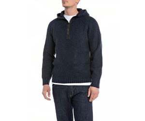 Replay Pullover in Dunkelblau - Größe XL | Herren Plussize